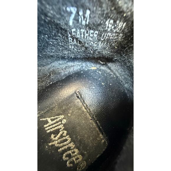 Airspree Women's Black Sandals Slip On Leather Size 7 summer - Picture 10 of 11